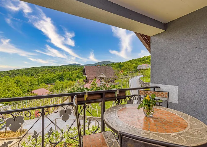 Vakantiehuis Vineyard Homestead Vrtin - Happy *